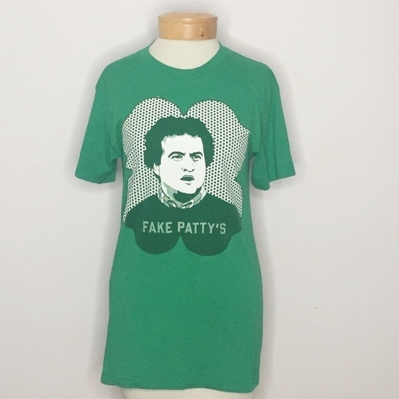 AMERICAN APPAREL | Fake Patty's green graphic tee - Picture 3 of 7